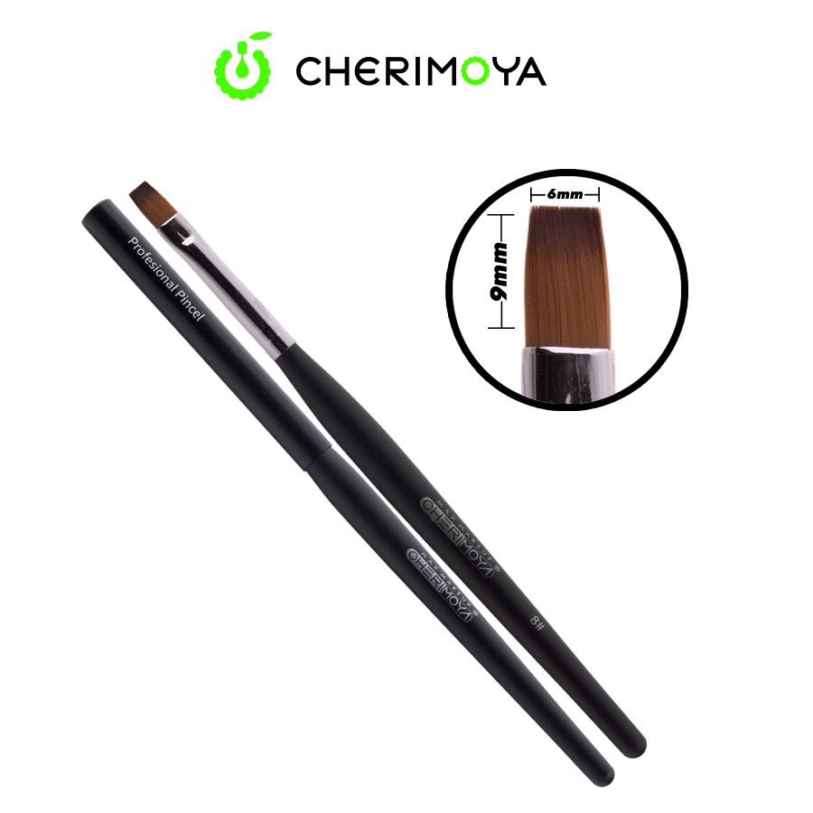 #8 Pincel Gel Brush Flat