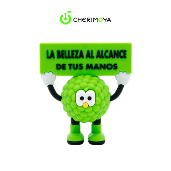 cherimoyita con mensaje