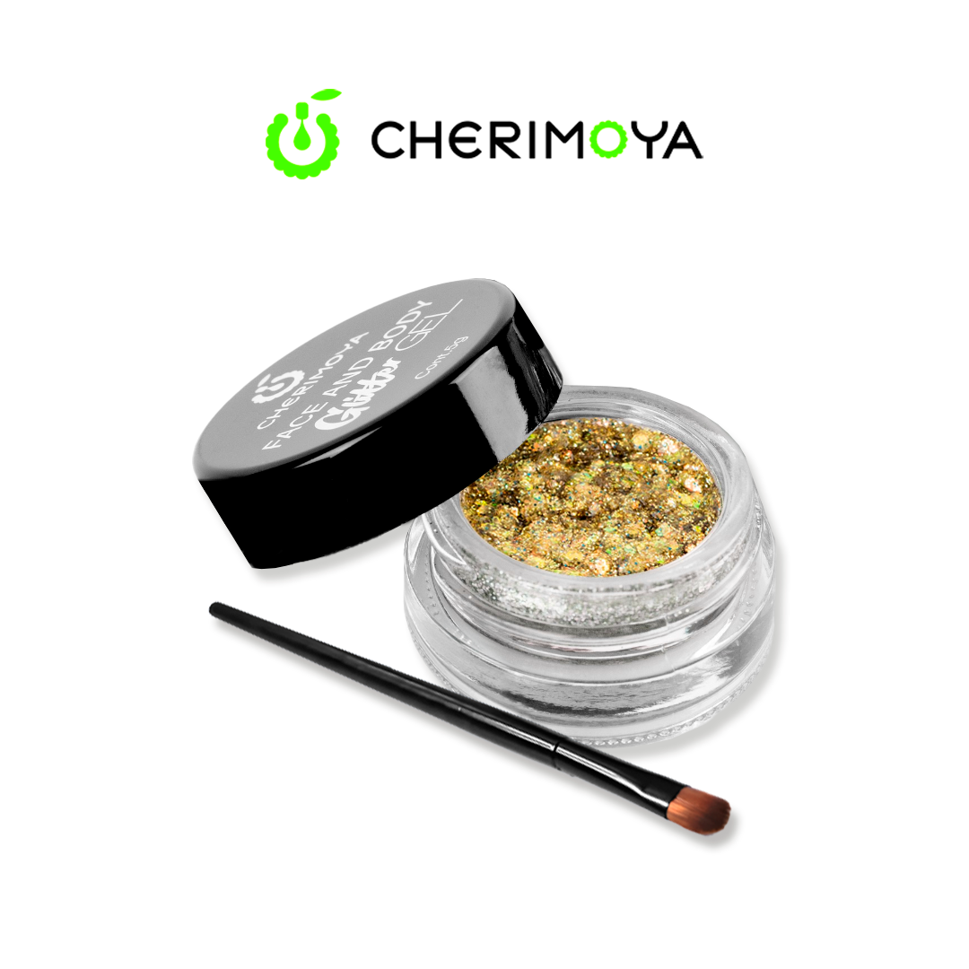 Face Glitter - Amarillo gel glitter