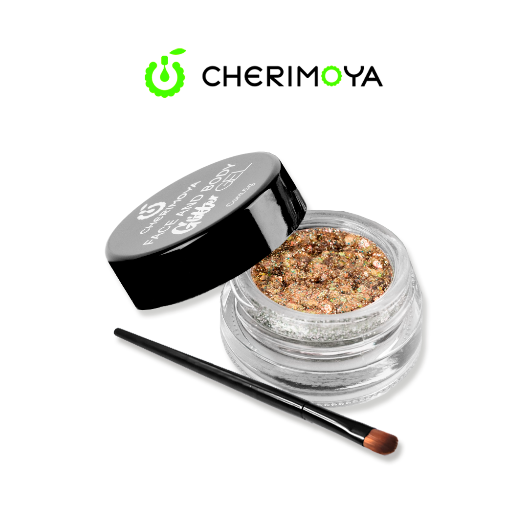 Face Glitter - Dorado gel glitter