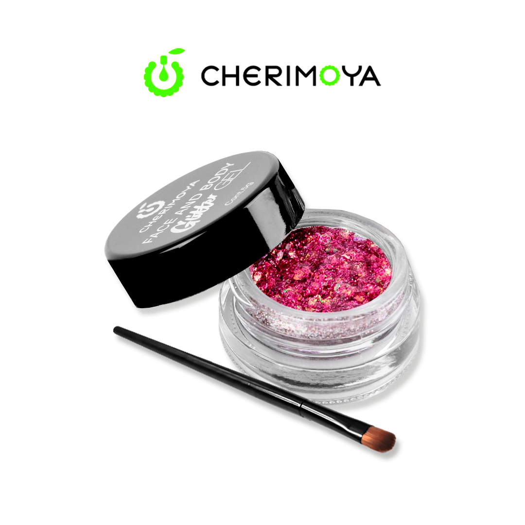 Face Glitter - Rosado gel glitter