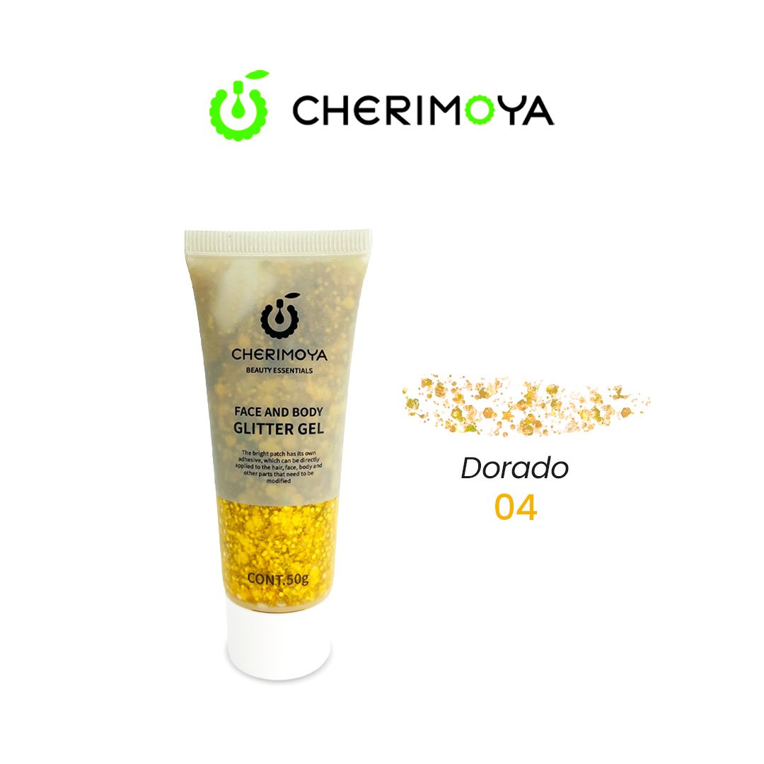 Glitter Dorado glitter gel