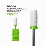 Broca Cilindro Recto de Cerámica