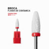 Broca - Flama Rojo2 Broca Flama de Cerámica