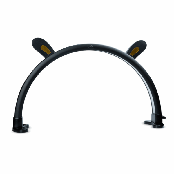 Lampara de Media Luna - Negro