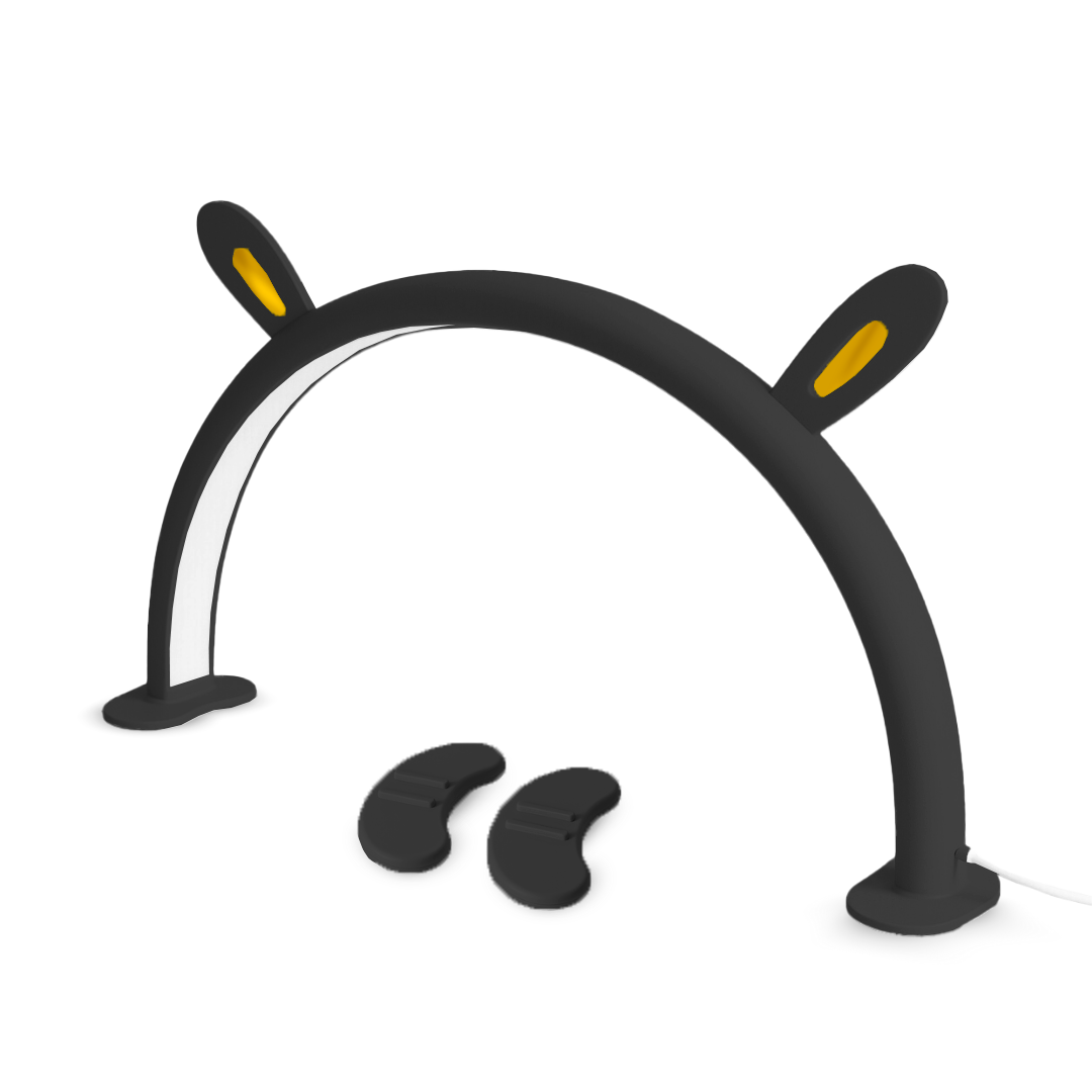 BE00009-N2 lampara de media luna