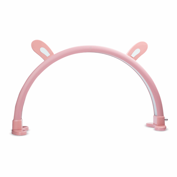 BE00009-R1 Lampara de Media Luna - Rosa