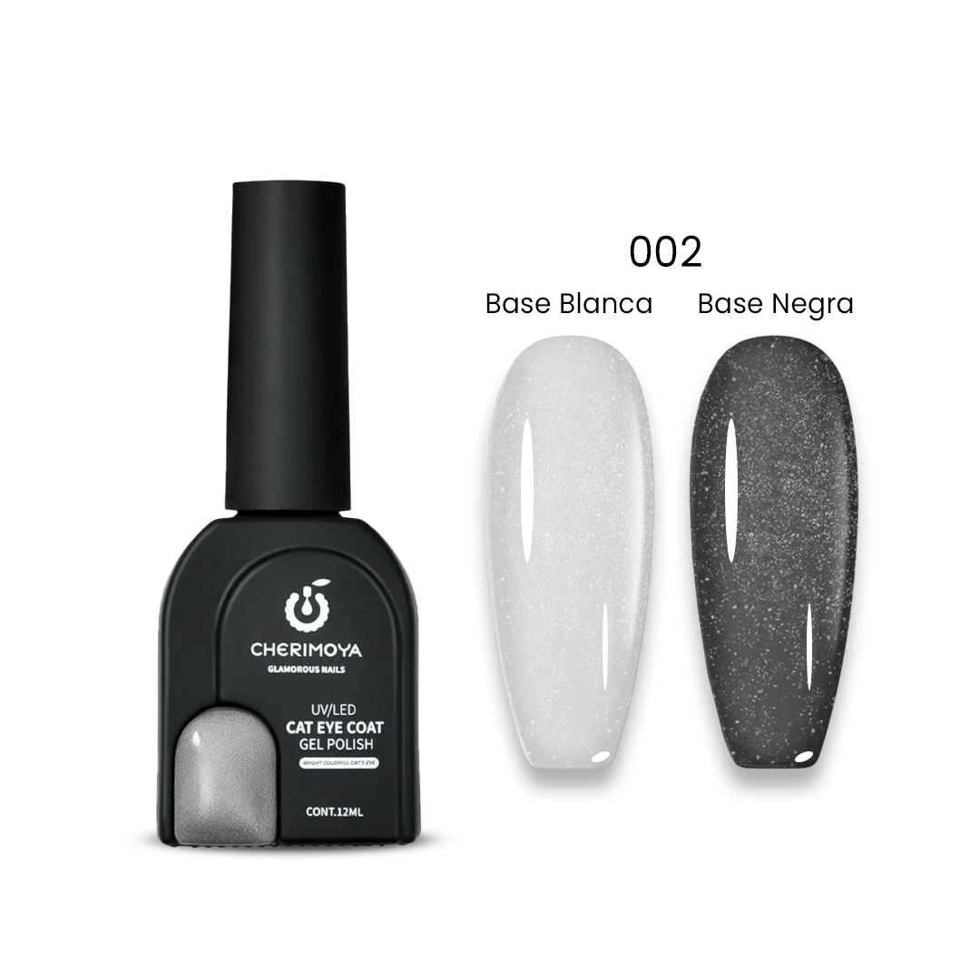 CH072-002 glitter ojo de gato