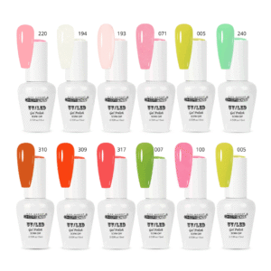 Carruseles Set 12 Colores Esmalte 15ml