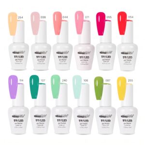 Set 12 Colores Esmalte 15ml