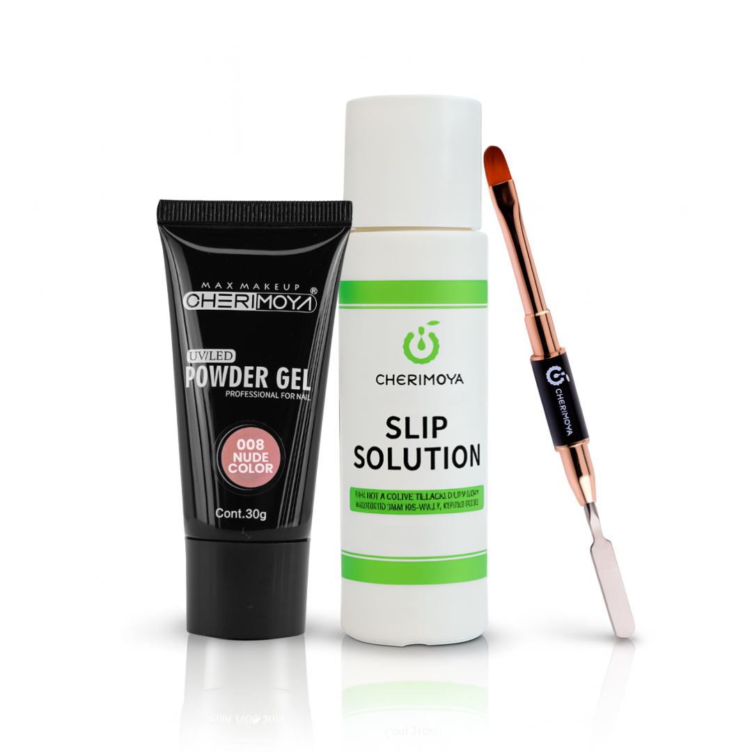 OFERTA 2 Slip Solution + Polygel + Pincel Kit Polygel