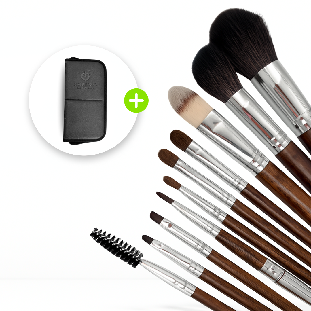 OFERTA 6 Estuche + Pinceles de Maquillaje Set de Brochas Profesionales