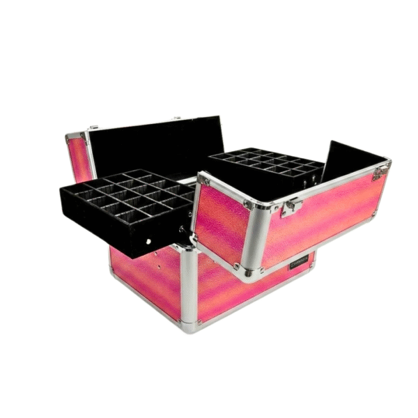 Maleta Rosa (Textura Cuerina)