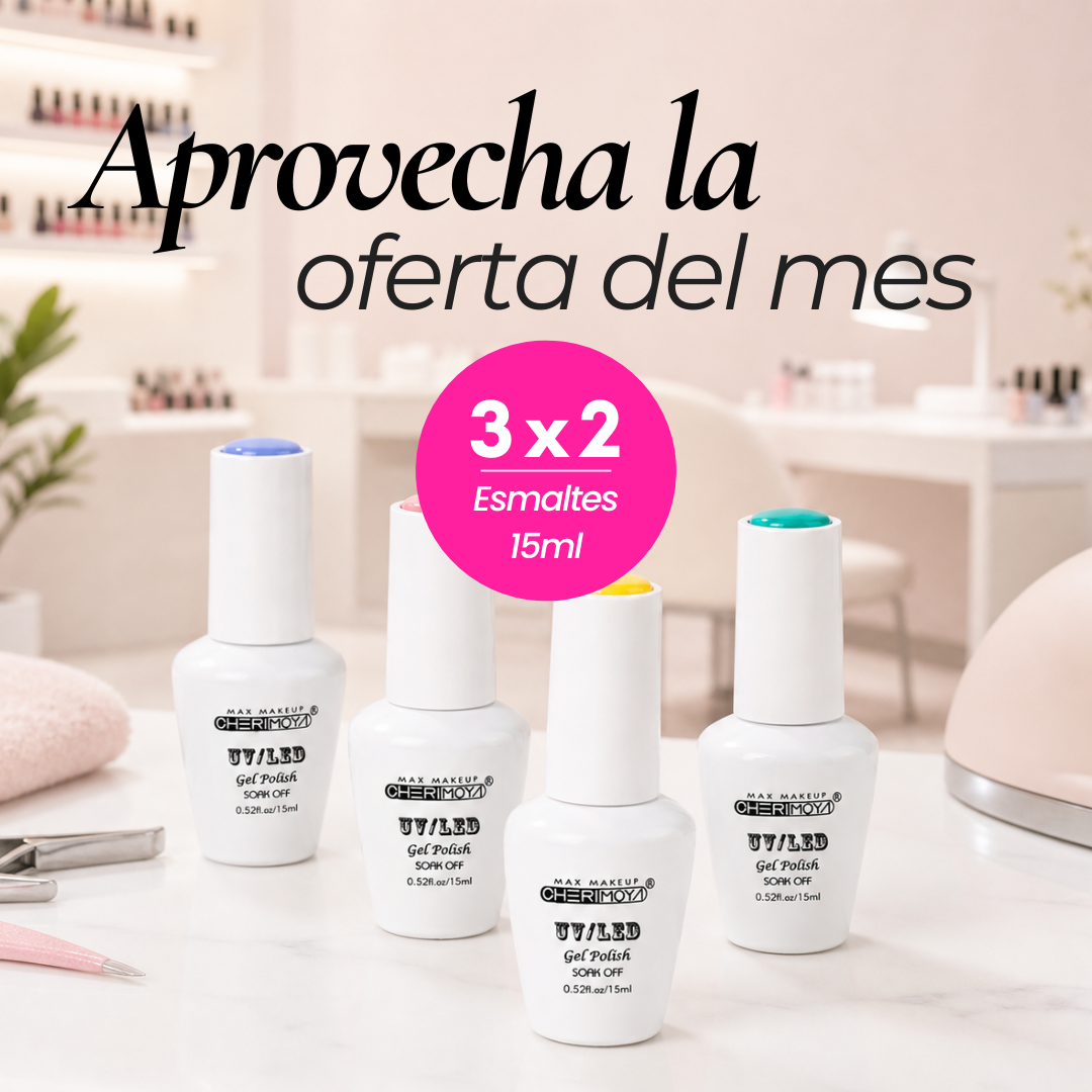 OFERTA 3 X 2 ESMALTES 15 ML