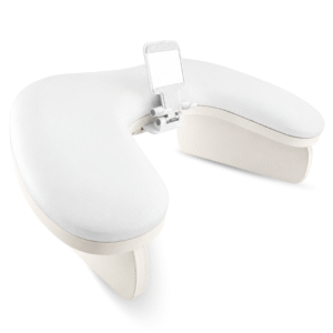 Apoyabrazos + Soporte de Celular (Blanco)