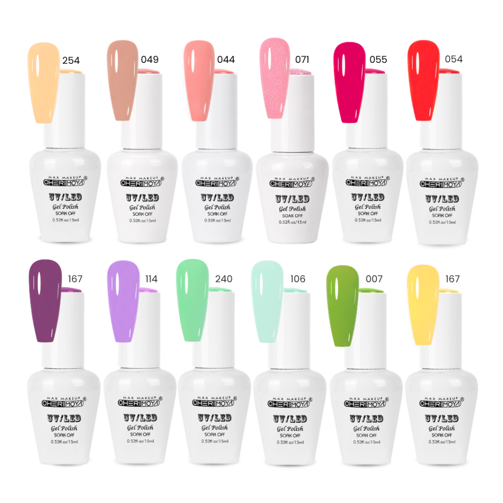 Set 12 Colores Esmalte 15ml