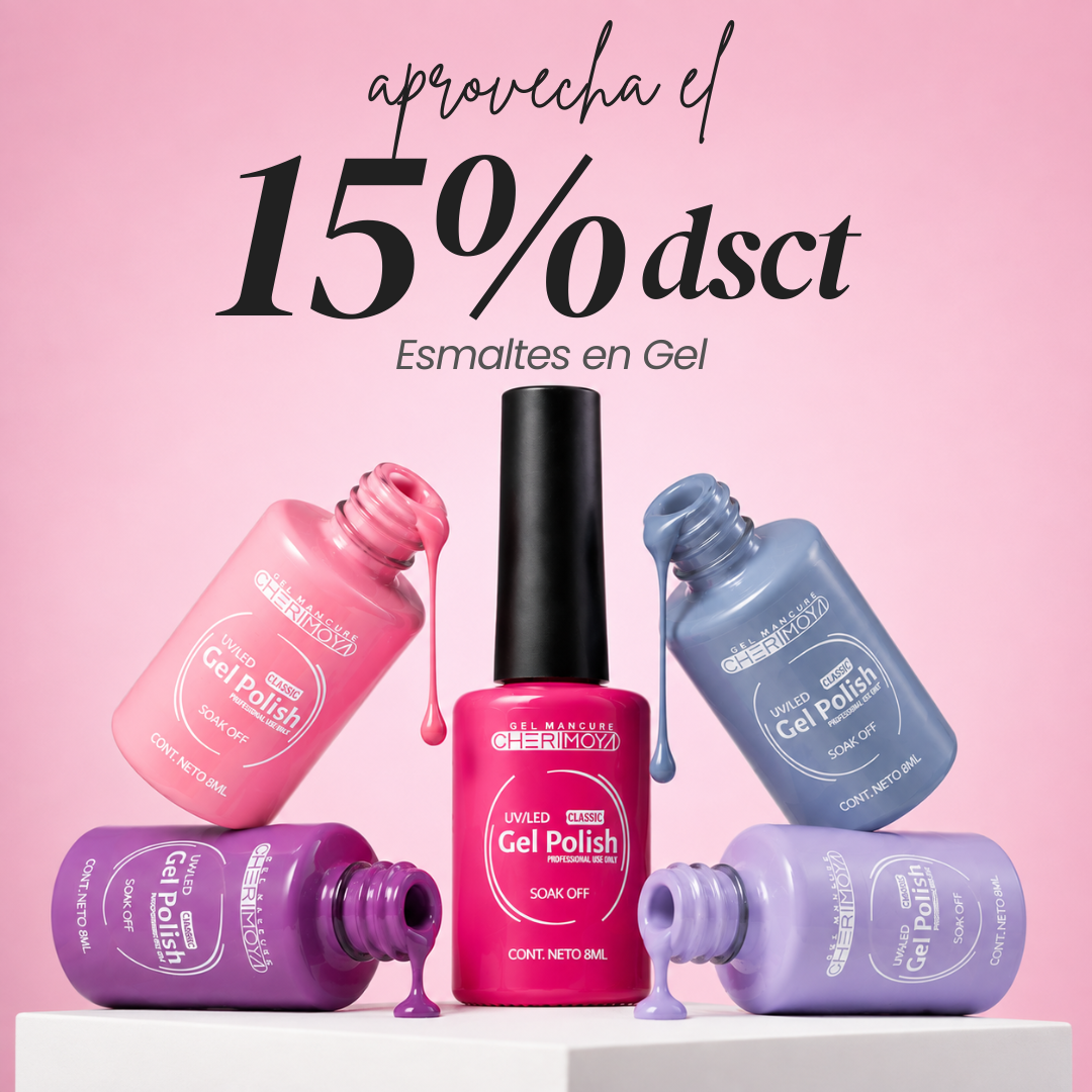 OFERTA 3 X 2 ESMALTES 15 ML