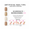 Uñas con Diseño Marrón Glitter
