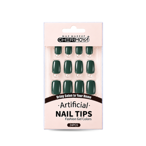 Uñas Verde Pino Full Color