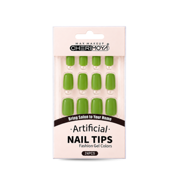 Uñas Verde Aguacate Full Color