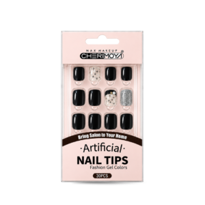 BH001159 uñas con diseño Deep Royal