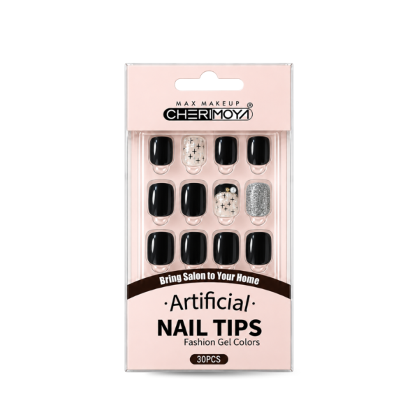 uñas con diseño Deep Royal