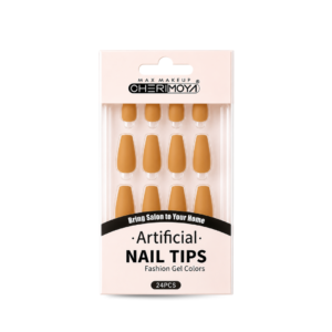 Uñas Marrones Mate