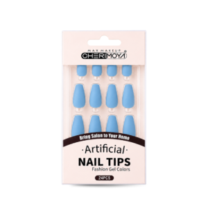 Uñas Celeste Mate