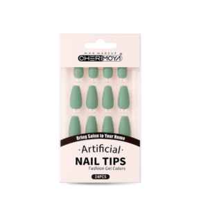 uñas verdes mate