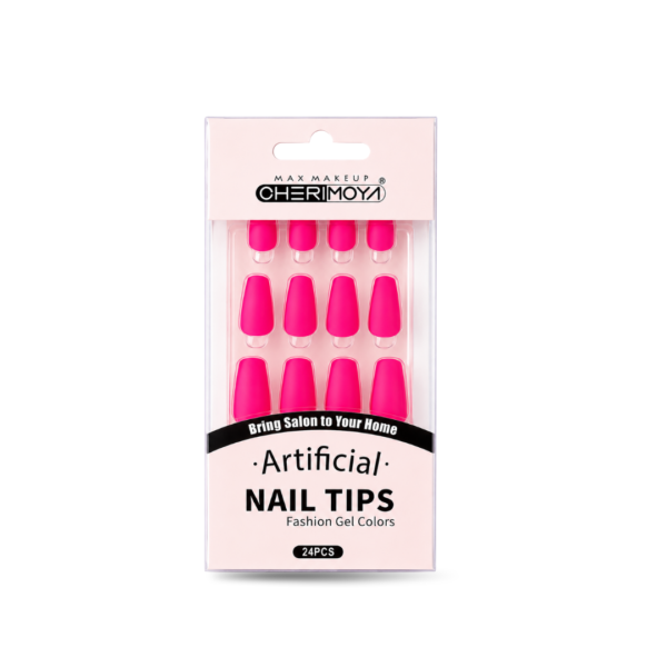 uñas rosadas mate