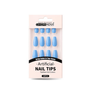 uñas celestes