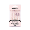 Uñas con Diseño Perla y Diamante