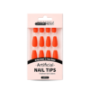 Uñas Naranja Mate