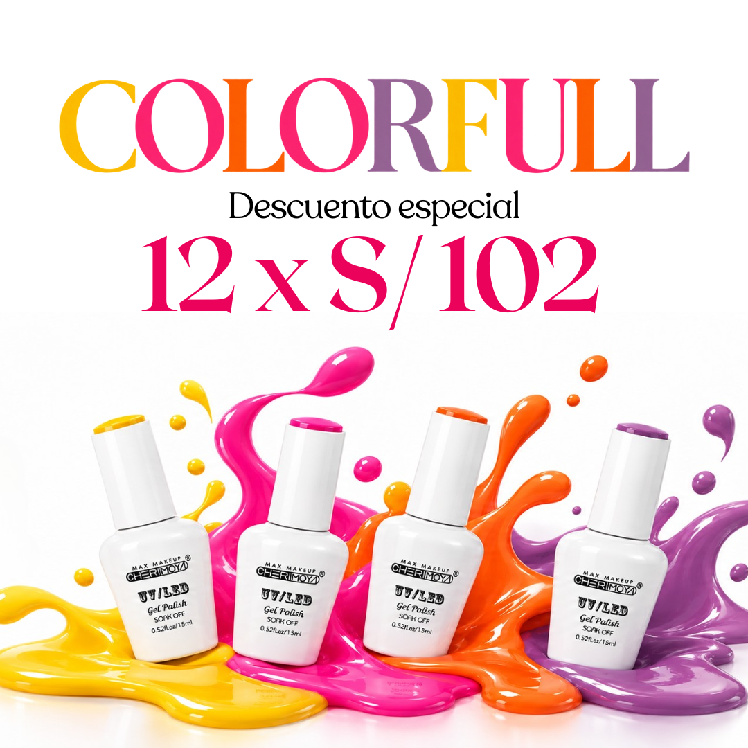 OFERTA 3 X 2 ESMALTES 15 ML