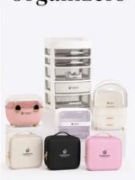 Descubre la magia de mantener todo en su lugar con nuestros organizadores. Desde cosmetiqueras premium en tonos beige, negro y rosa, hasta nuestros carritos organizadores de 5 y 7 cajones para las colecciones más grandes. El orden que tu talento merece. ¡Consigue el tuyo en nuestra web www.cherimoya.pe! 🛒✨ #organizadores #Cosmetiqueras #CarritoOrganizador #chmaquillaje #chmanicura