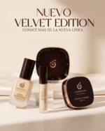 Por fin llegó la nueva línea de maquillaje para el rostro de Cherimoya 😍✨ Conoce los productos infaltables para una piel de porcelana:  🖤 Liquid Foundation (Base): Alta cobertura construible, para todo tipo de piel.  🖤Liquid concealer Seamless (Corrector): Alta cobertura que ilumina tu mirada sin pesadez.  🖤 Pressed Powder (Polvo Compacto): Difumina poros e imperfecciones al instante. 🖤 Long Lasting Cushion (Base): Larga duración, para todo tipo de piel. Dinos en los comentarios: ¿Cuál de estas bellezas se va directo a tu carrito de compras hoy mismo? 🛒👇 #Cherimoya #velvetedition #new #PielDePorcelana #GlowSkin